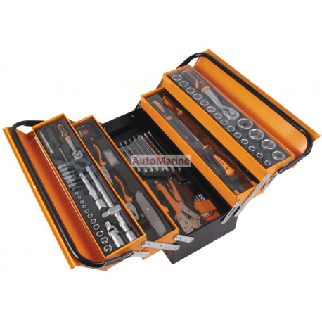 Tool Kit in 5 Tray Tool Box (86 Piece)