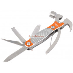 Folding Multi Tool and Hammer - 11 in 1