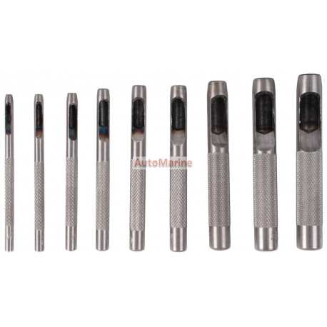 Hollow Punch Set - 9 Piece