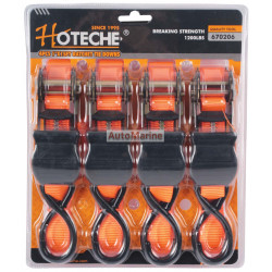 RATCHET TIE DOWN 4PCS 25MMX 5MX 0.5MM