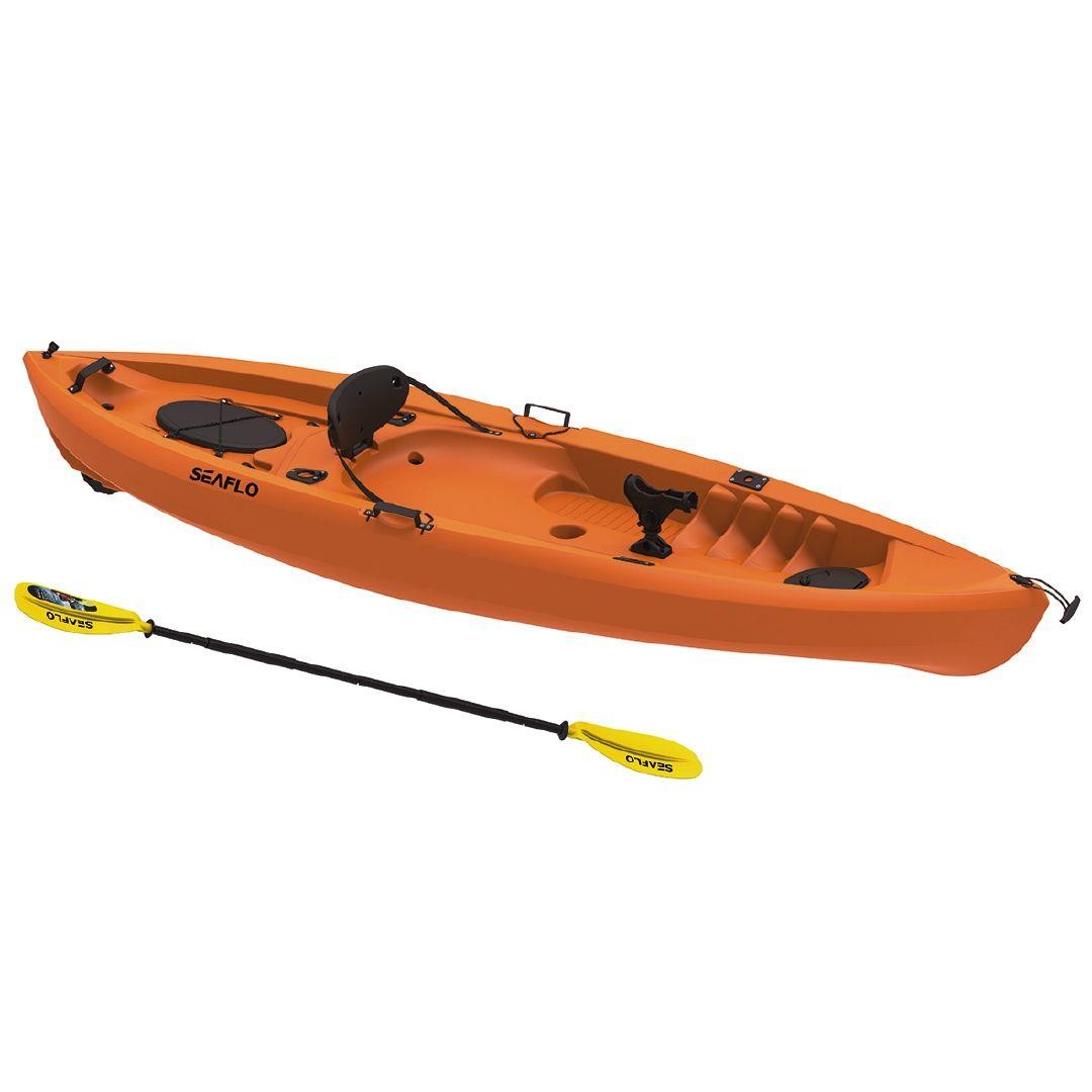 rod holders SF1007 paddle rests back rest 2 hatches SIT ON FISHING KAYAK