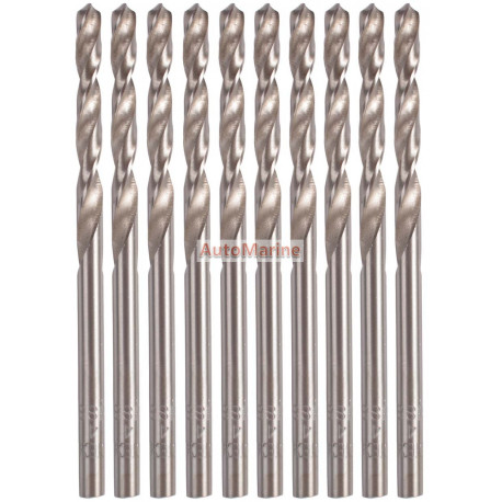 Hoteche HSS Drill Bits - 4mm (10 Piece)