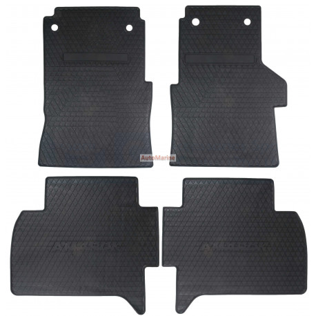 VW Amarok 2017 Onward OEM Fit Rubber Mat Set