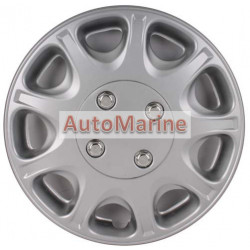 13" Silver Wheel Cover Set