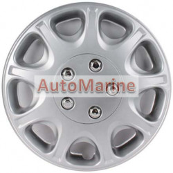 13" Silver Wheel Cover Set