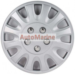 14" Silver Wheel Cover Set