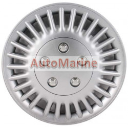 13" Silver Wheel Cover Set