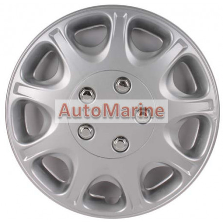 14" Silver Wheel Cover Set