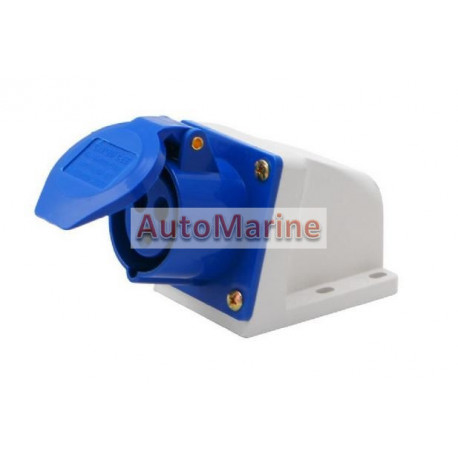 Caravan Park Plug Adaptor - 220 Volt - Body Mounted