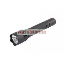 Hi Power LED Torch - 10W / 600 Lumens - Aircraft Aluminium