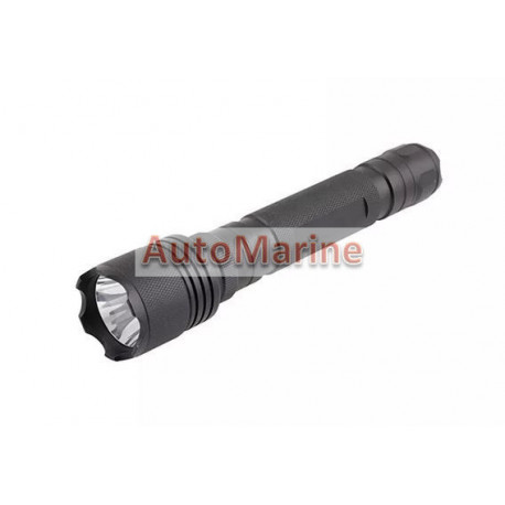 Hi Power LED Torch - 10W / 600 Lumens - Aircraft Aluminium