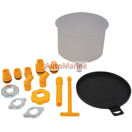 No Spill Coolant Funnel Kit - 15 Piece