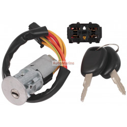 Nissan NP200 / Renault Sandero Ignition Barrel and Keys (Original Key Profile)