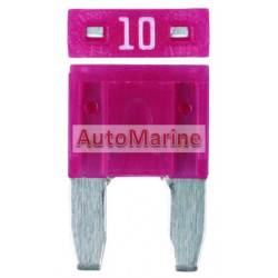 Plug In Fuse - Mini - 10 Amp - 100 Pieces