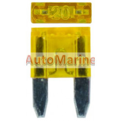 Plug In Fuse - Mini - 20 Amp - 100 Pieces