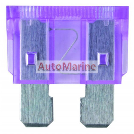 Plug In Fuse - Standard - 3 Amp - 100 Pieces