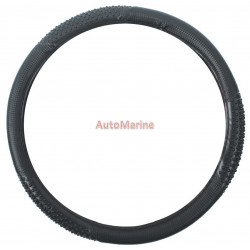 Vinyl Steering Wheel Cover - Black