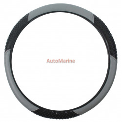 Vinyl Steering Wheel Cover - Grey