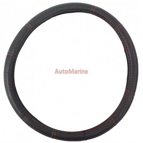 Steering Wheel Cover - Black