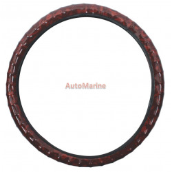 Steering Wheel Cover - Woodgrain