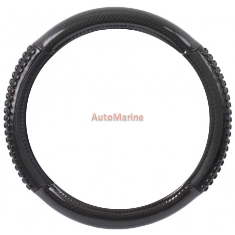 Steering Wheel Cover - Black