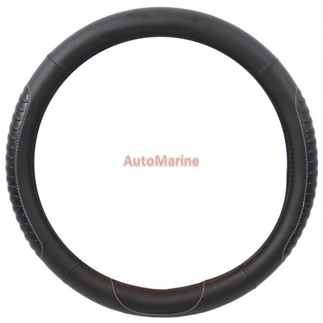 Steering Wheel Cover - Black