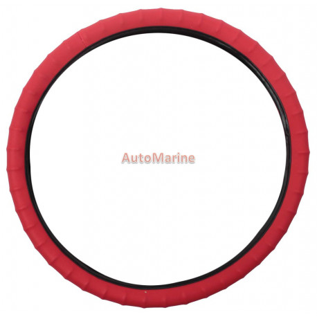 Steering Wheel Cover - Red