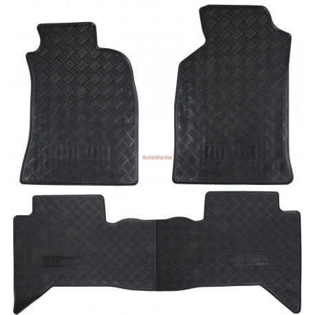 Toyota Hi-Lux Revo - Rubber Mat Set - OEM Fit