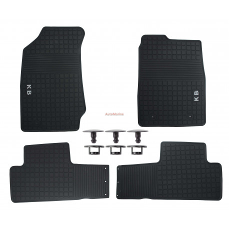 Isuzu KB 2017 Onward - Rubber Mat Set - OEM Fit