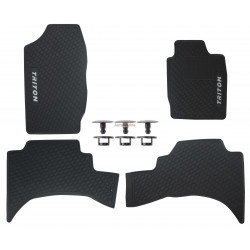 Mitsubishi Triton 2017 Onward - Rubber Mat Set - OEM Fit