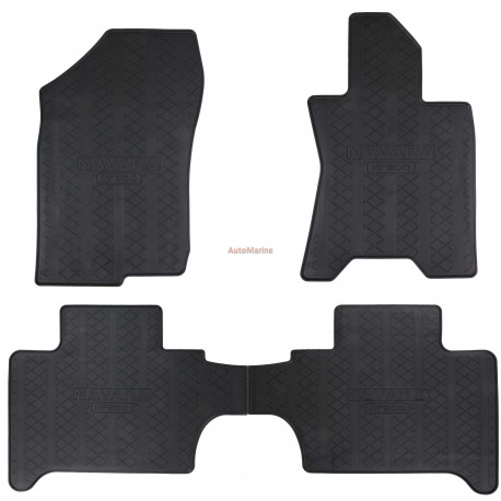 Nissan Navara 2017 Onward OEM Fit Rubber Mat Set