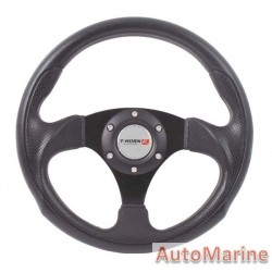 Steering Wheel - Polyeurathane - Black