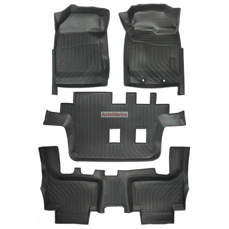 Isuzu MUX SUV OEM Fit Moulded Rubber Mat Set