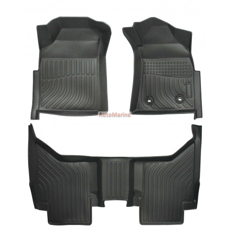 Toyota HiLux OEM Fit Moulded Rubber Mat Set