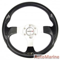 Steering Wheel - Polyeurathane - Carbon