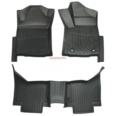 Toyota HiLux Auto OEM Fit Moulded Rubber Mat Set