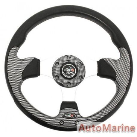 Steering Wheel - Polyeurathane - Carbon