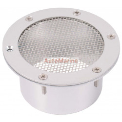 Air Inlet with Cover - Silver