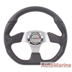 Steering Wheel - Chrome - 320mm