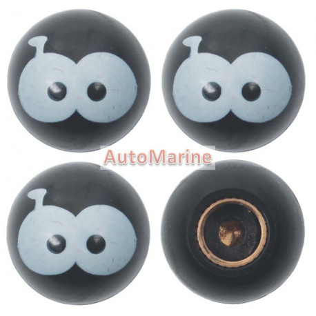 Valve Cap - 4 Piece - Nigt Eyes