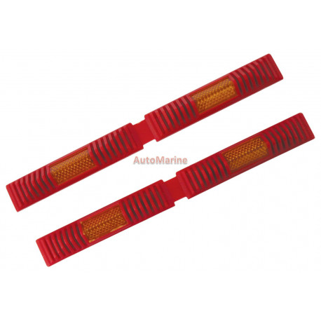 Door Protector Set - Red - Double