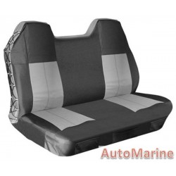 Waterproof Heavy Duty Rear Seat Cover - Grey