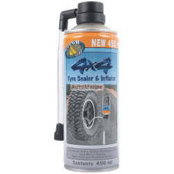 4x4 Tyre Sealer and Inflator - 450ml