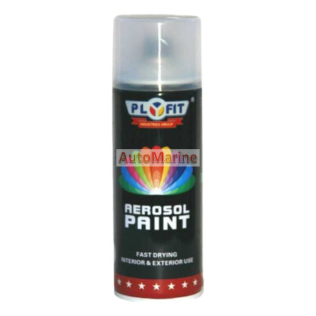 Plyfit Aerosol Spray Paint - Clear - 300ml