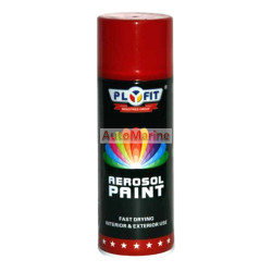 Plyfit Aerosol Spray Paint - Fire Red - 300ml