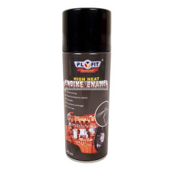 Plyfit Aerosol Spray Paint - High Heat Engine Matt Black - 300ml