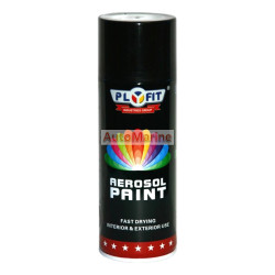 Plyfit Aerosol Spray Paint - Gloss Black - 300ml