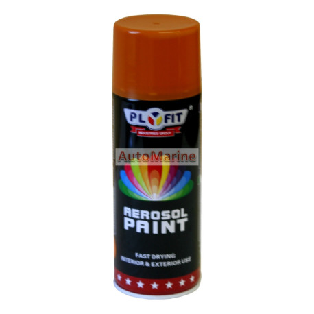 Plyfit Aerosol Spray Paint - Burnt Orange - 300ml