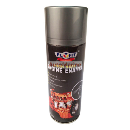 Plyfit Aerosol Spray Paint - Engine Silver - 300ml