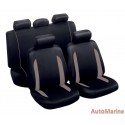 9 Piece Spa - Grey Seat Cover Set